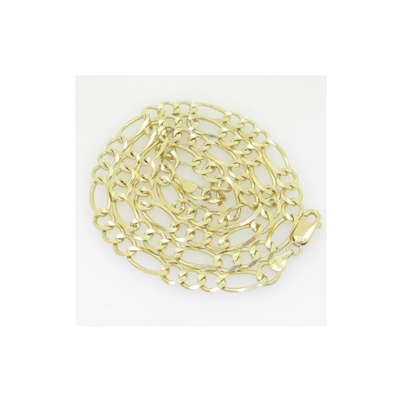 10K Yellow Gold figaro open chain GC72 60866 1