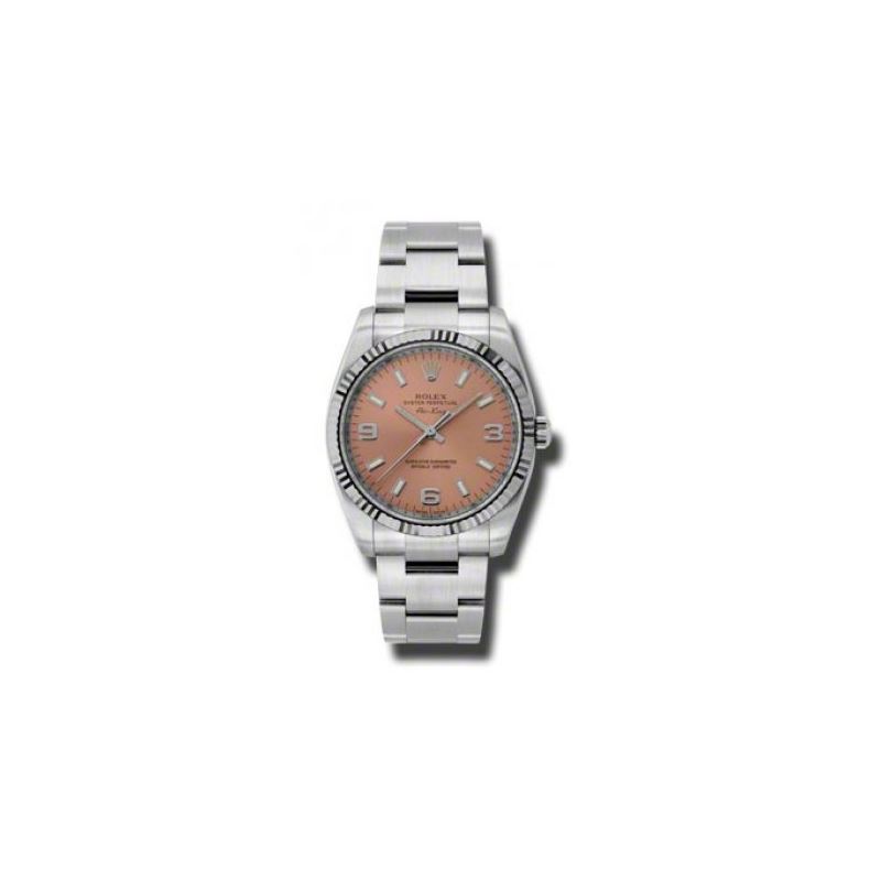 Rolex Watches  AirKing White Gold Fluted 54046 1