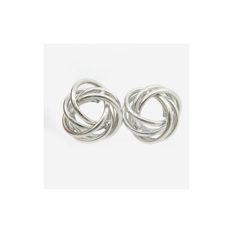 be28 fancy earrings 14K white gold itali 72820 1