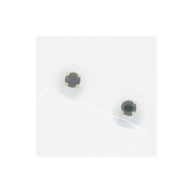 Unisex 14K solid gold earrings fancy stu 82336 1