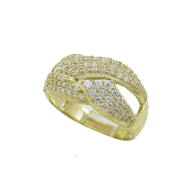 10K Yellow Gold womens wedding band enga 63151 1