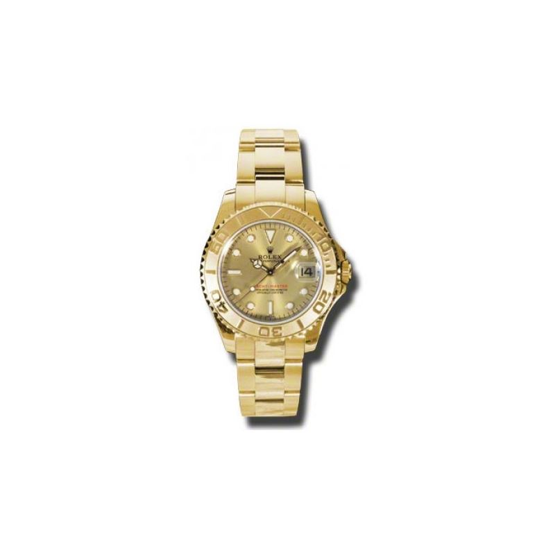 Rolex Watches  YachtMaster MidSize Gold  54082 1