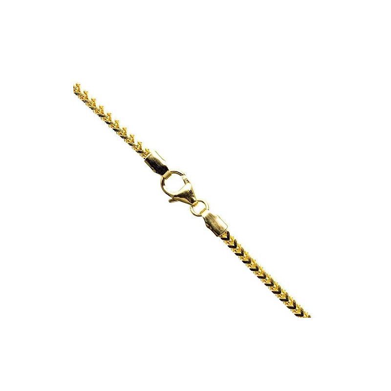 14K YELLOW Gold SOLID FRANCO Chain - 22  70240 1