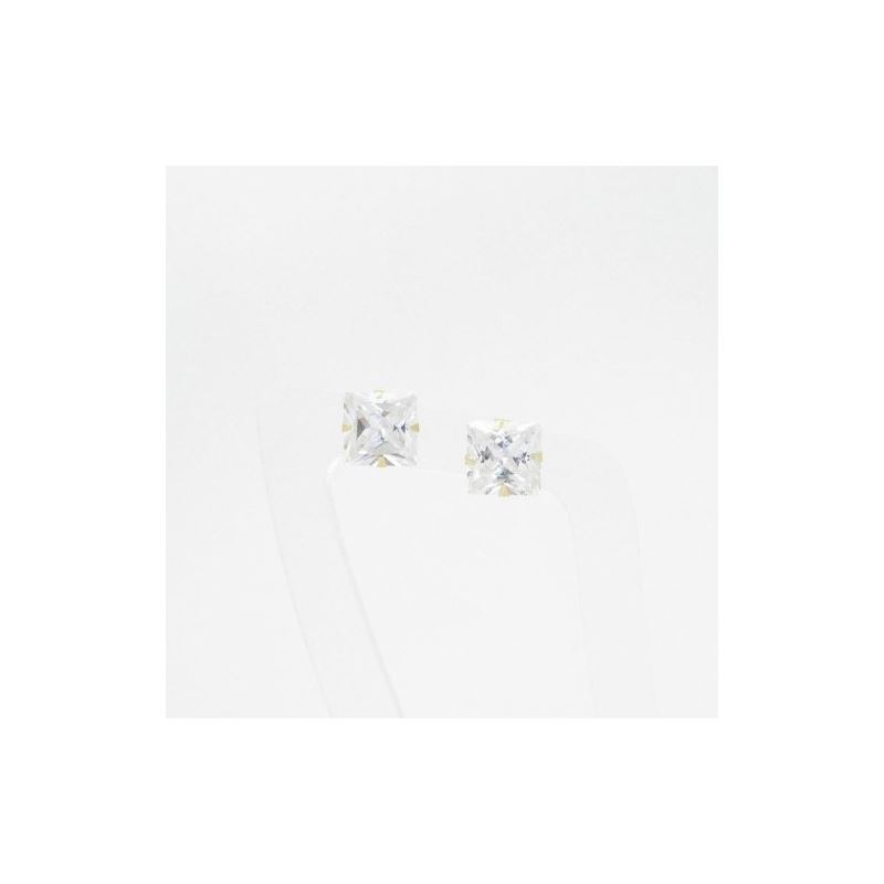 Unisex 14K solid gold earrings fancy stu 81959 1