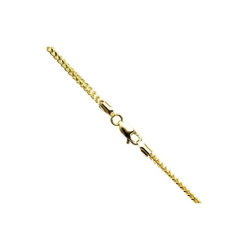 14K YELLOW Gold SOLID FRANCO Chain - 22  70236 1