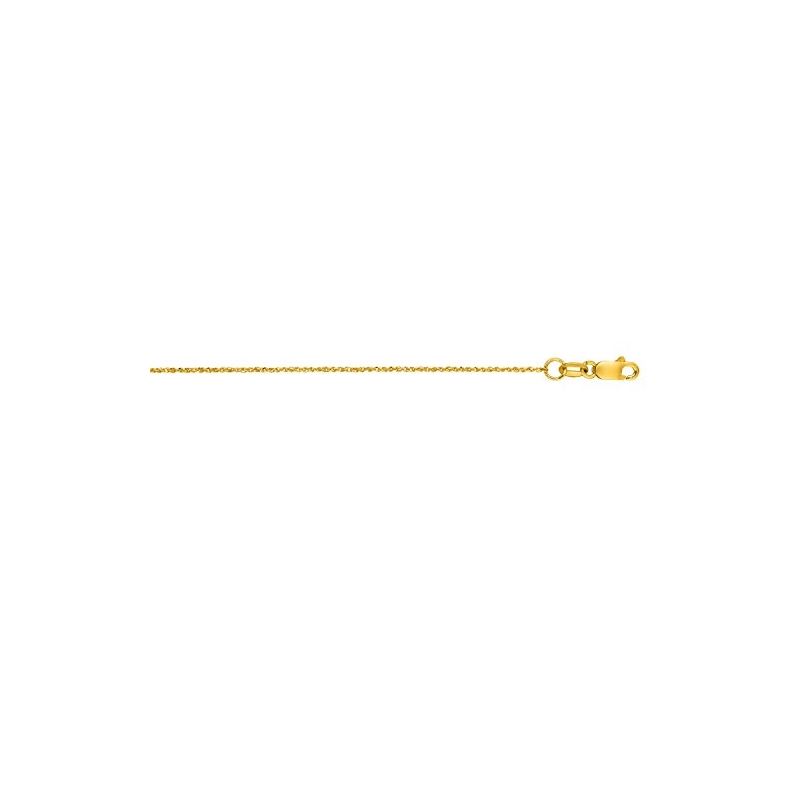 10K 18 inch long Yellow Gold 0.9mm wide  59068 1
