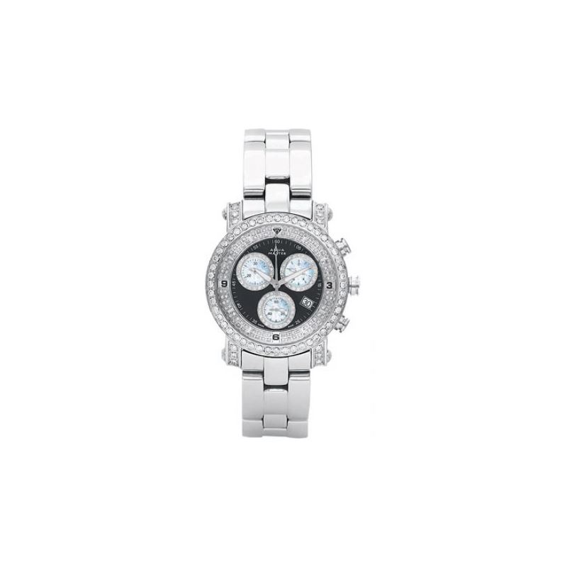 Aqua Master Mens Signature Diamond Watch 54256 1