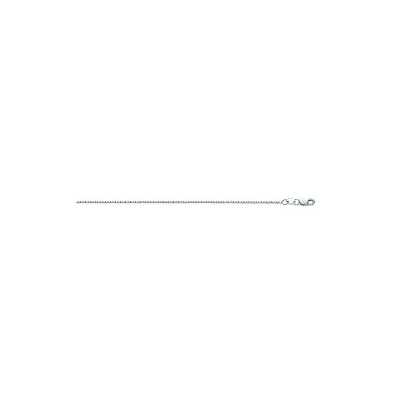 10K 24 inch long White Gold 1.0mm wide S 59445 1