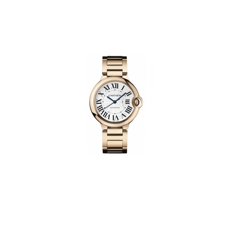 Cartier Ballon Bleu Unisex Gold Watch W6 55115 1