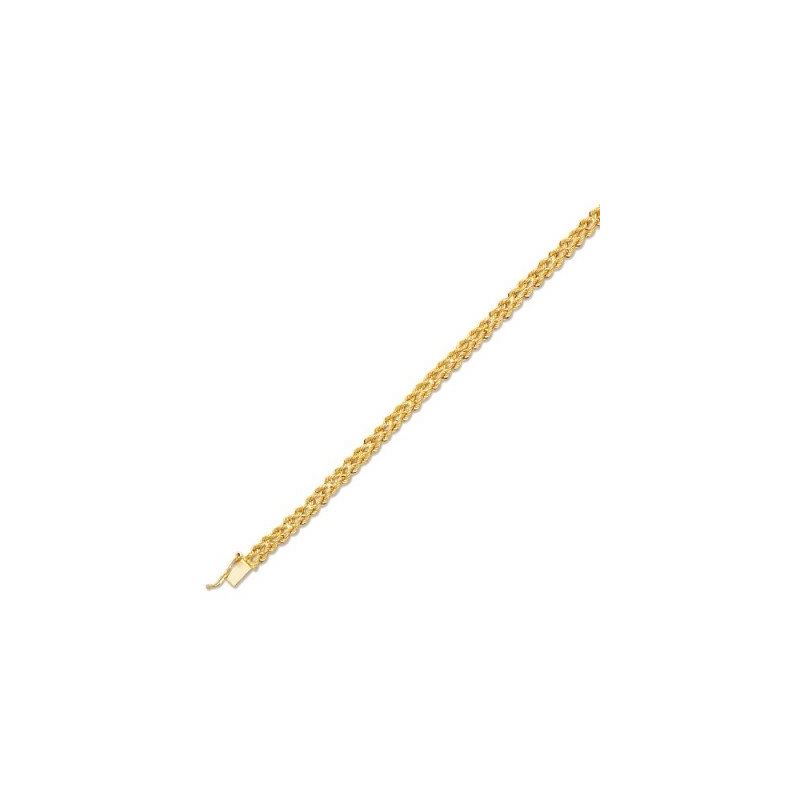 14K Yellow Gold 5.0mm wide Diamond Cut M 66945 1