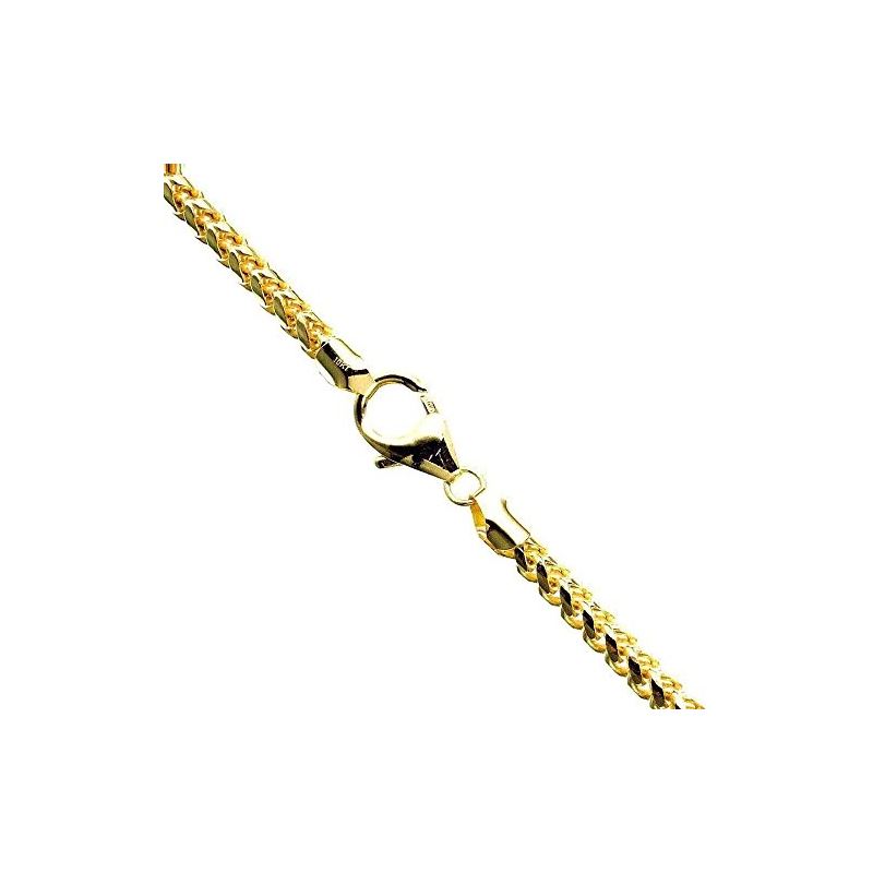 10K YELLOW Gold SOLID FRANCO Chain - 26  61836 1