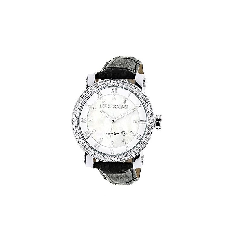 Luxurman Watches Mens VS Diamond Watch 1 90590 1