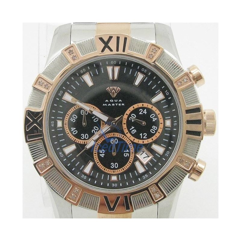 Mens Aqua Master Iced Out Diamond Watch  50629 1