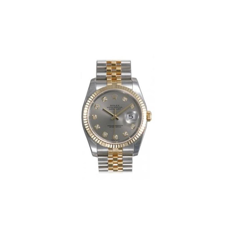 Rolex Oyster Perpetual Datejust Mens Wat 53758 1