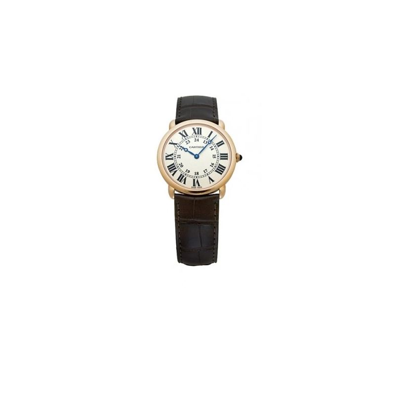 Cartier Ronde Louis Cartier Mens Watch W 55054 1