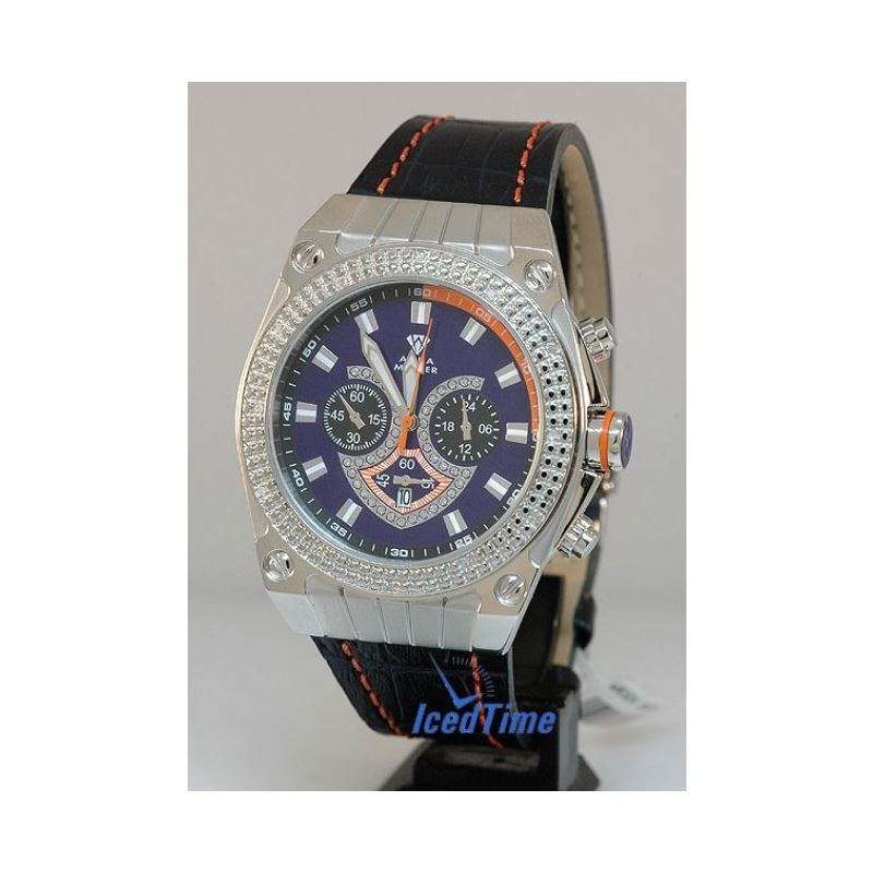 Aqua Master Mens Diamond Watch - AQSM150 54540 1