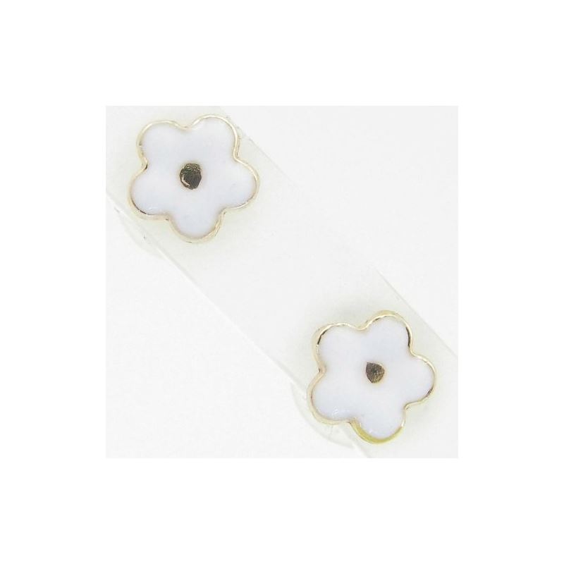 14K Gold Earrings heart star flower dolp 63664 1