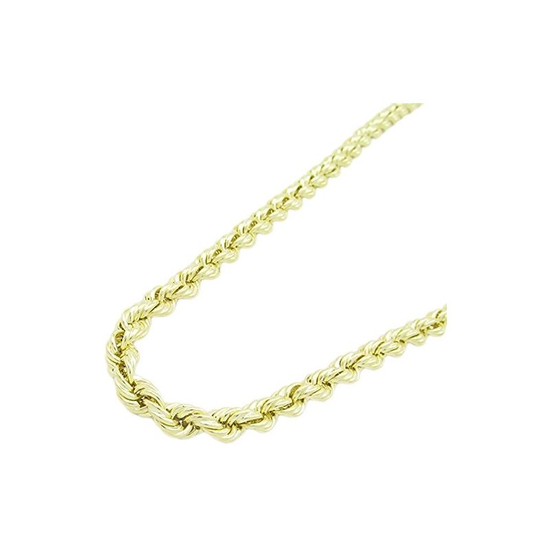 Mens 10k Yellow Gold rope chain ELNC19 2 77863 1