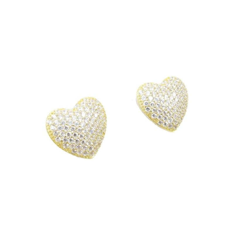 Womens .925 sterling silver Yellow heart 83479 1