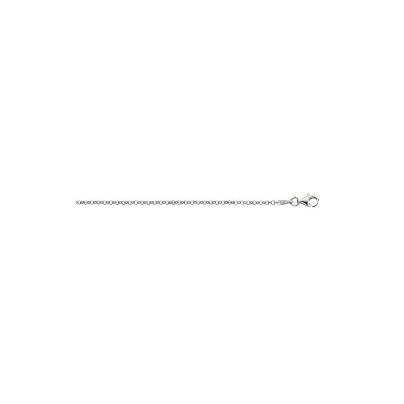 Silver with Non-Rhodium Finish 1.8mm wid 79820 1