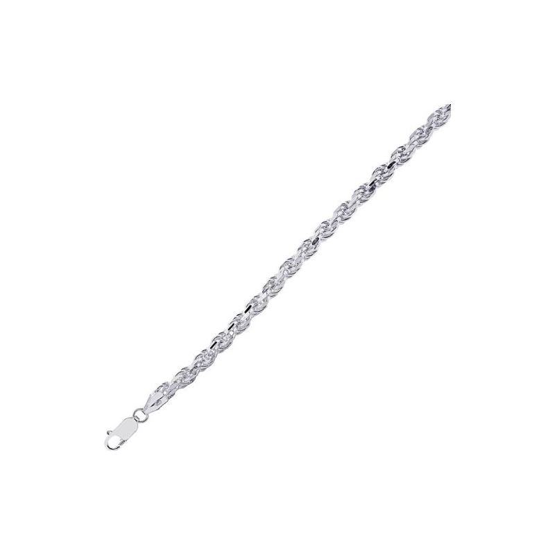 Sterling Silver 5.7 Mm Wide Shiny Non-Rhodium Fini