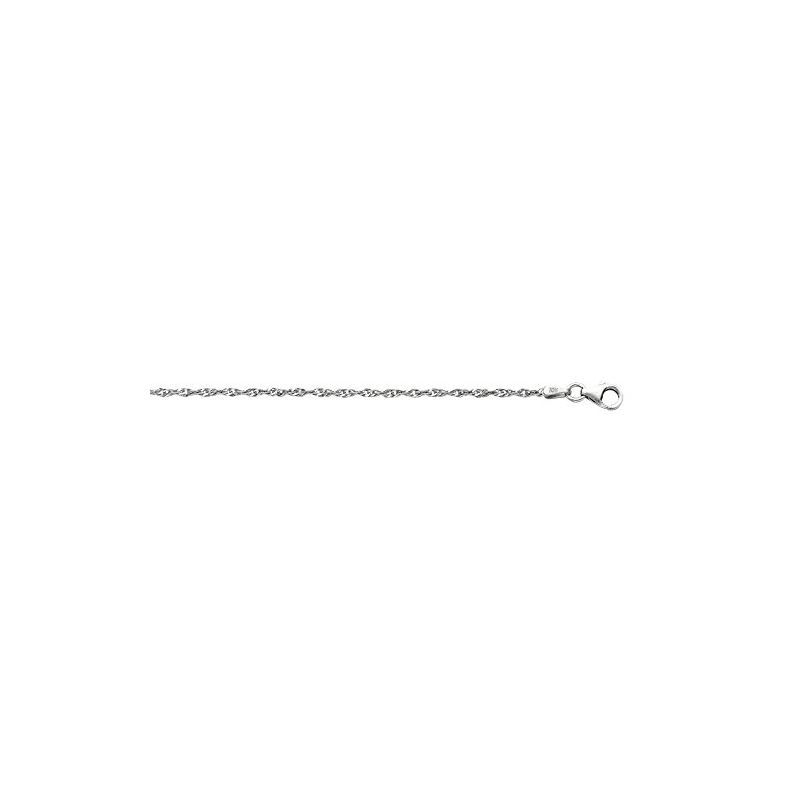 Sterling Silver 2 mm Wide Rhodium Plated 80789 1