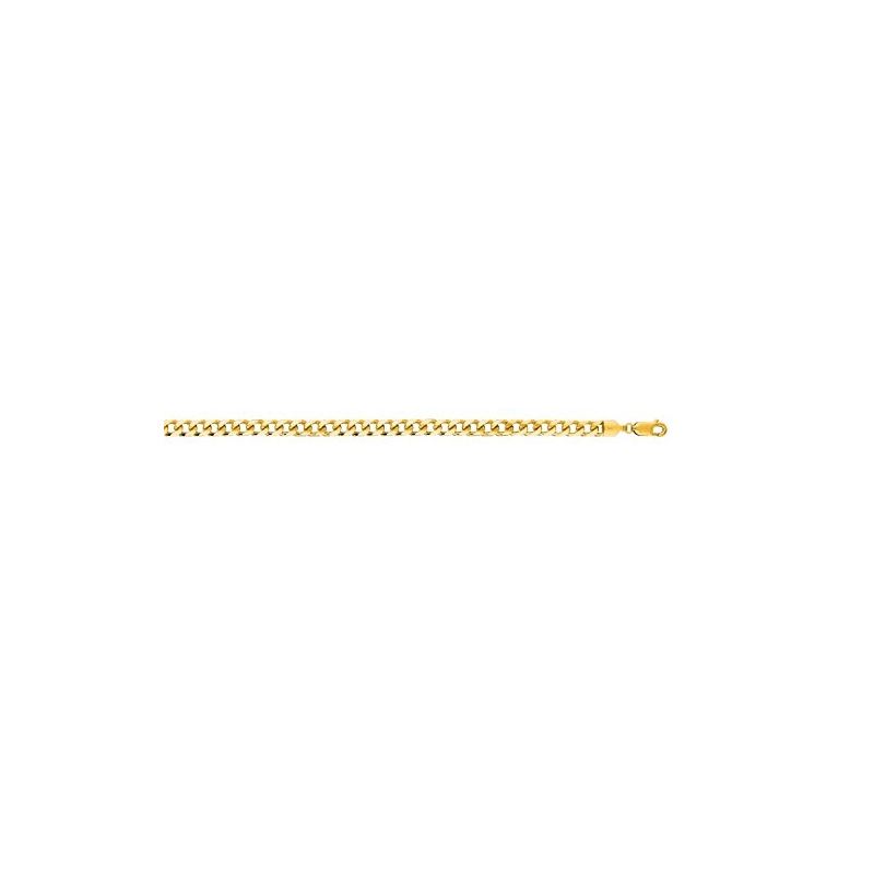 14K Yellow Gold Miami Cuban Bracelet 8.5 69495 1