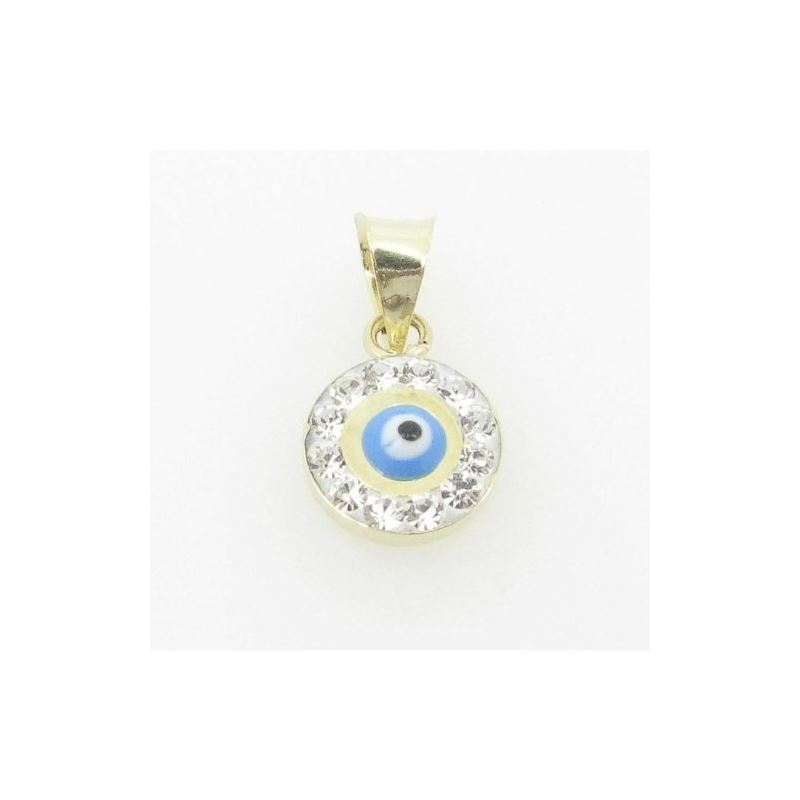 Womens BP117 Kabbalah Evil Eye 14K Solid 88446 1