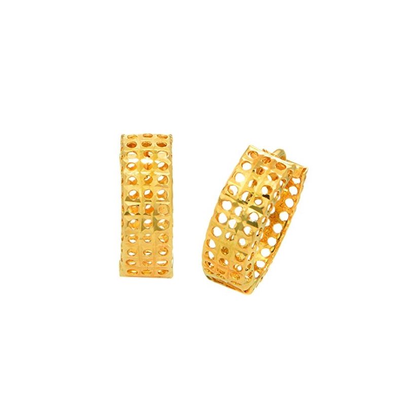 14K Yellow Gold Ladies 0 Earrings ER3017 69067 1