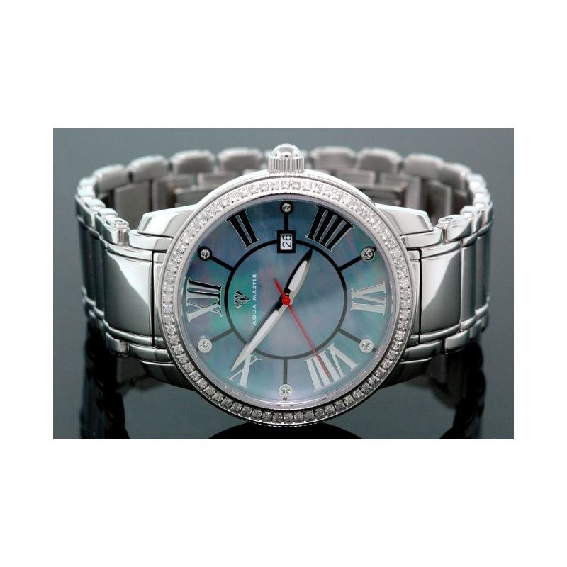 Aqua Master Mens Classic Diamond Watch W 55805 1