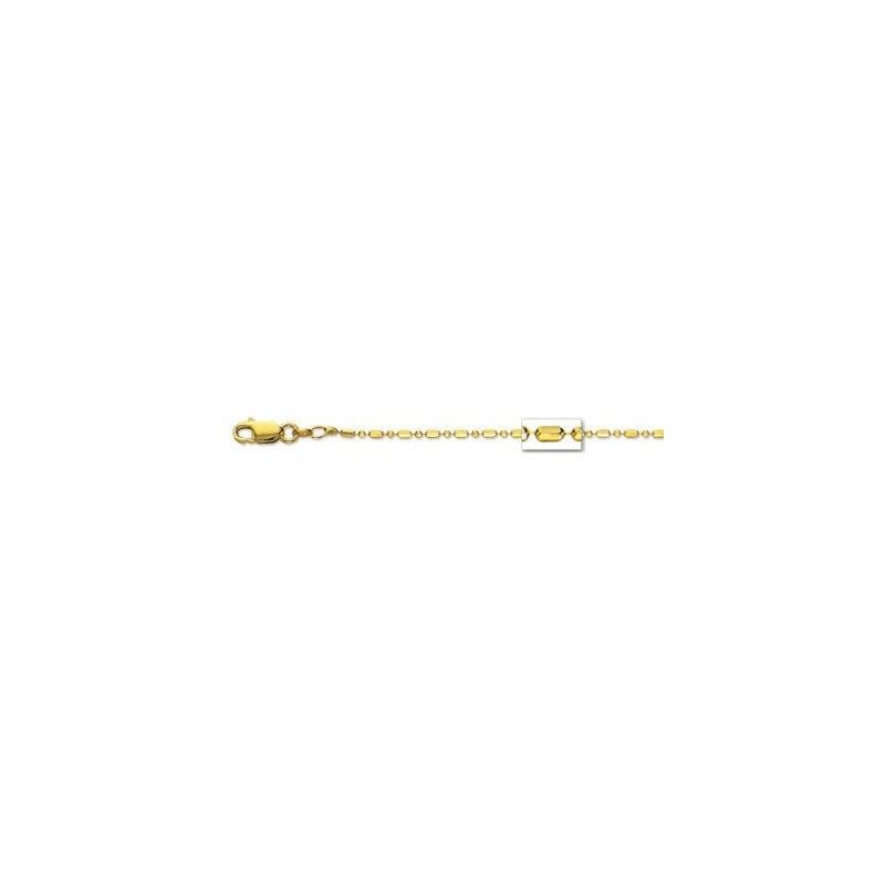 14K Yellow Gold 1.5mm wide Diamond Cut B 66578 1