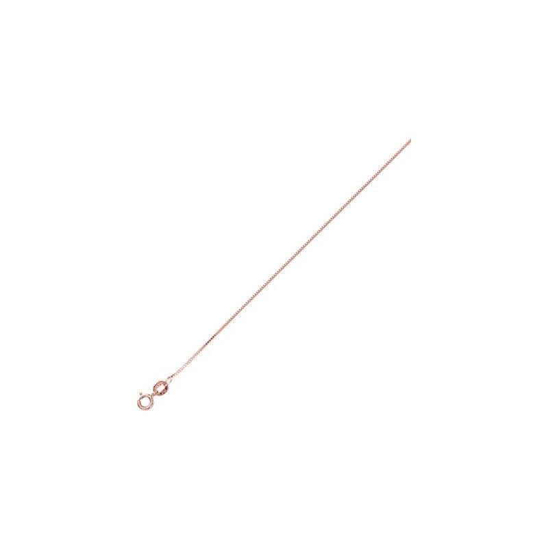 14K Rose Gold 0.6mm wide Shiny Classic B 64500 1