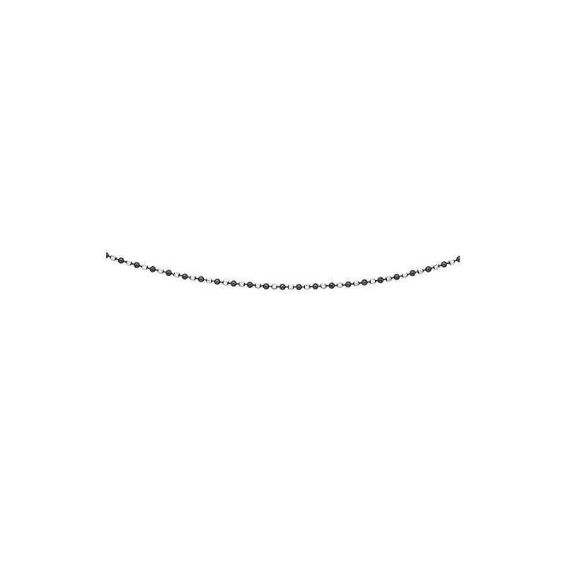 Sterling Silver Alternate Bead Chain 18  80411 1