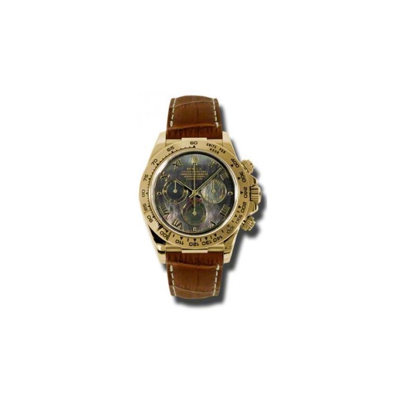 Rolex Watches  Daytona Yellow Gold  Leat 54179 1