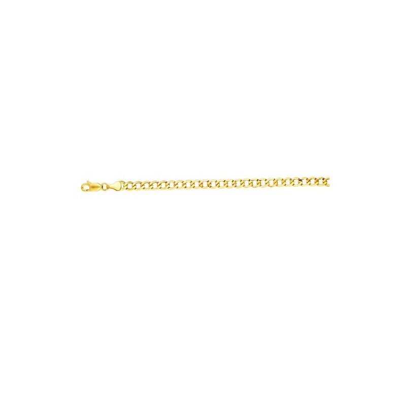 14K Yellow Gold 5.3mm wide Diamond Cut C 66951 1