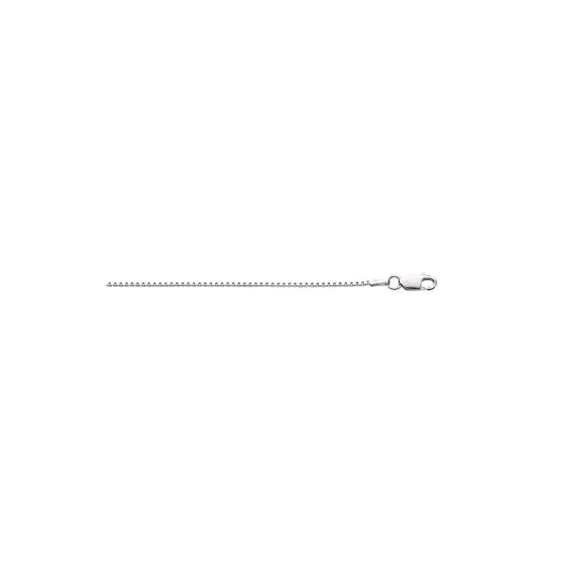 Sterling Silver 1.3 mm Wide Box Chain 30 80814 1