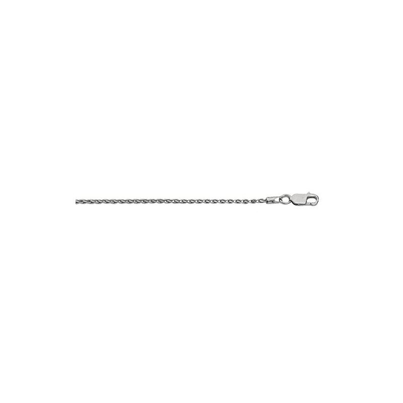 Sterling Silver 1.5 mm Wide Rhodium Plat 88342 1