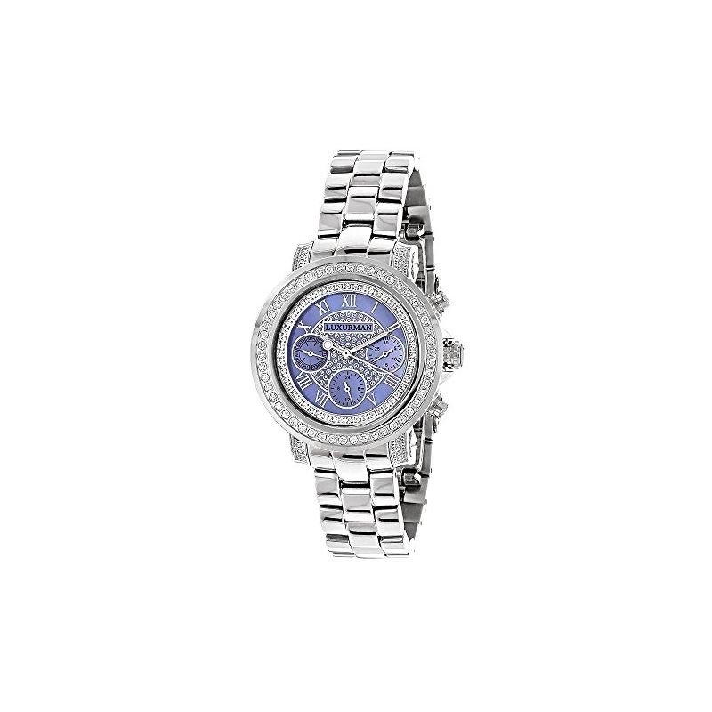 Ladies Real Diamond Watches: Luxurman Mo 89993 1