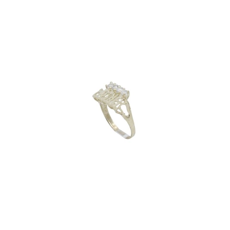 10k Yellow Gold Syntetic white mother ge 62911 1