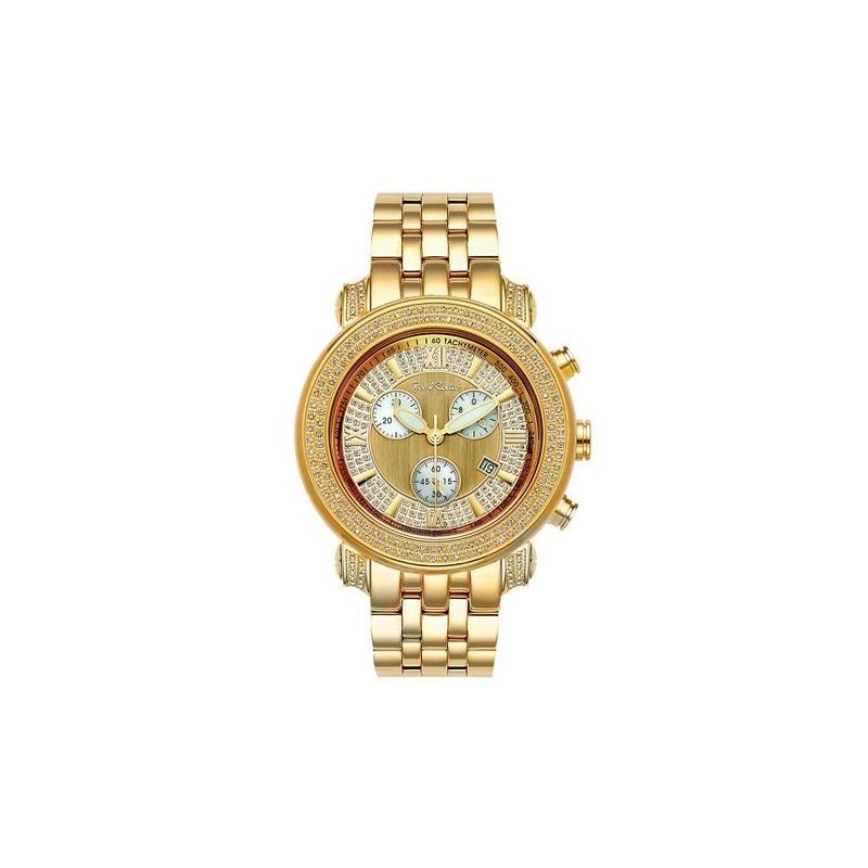 JTY1 Tyler Diamond Watch, Gold Dial With Gold Band