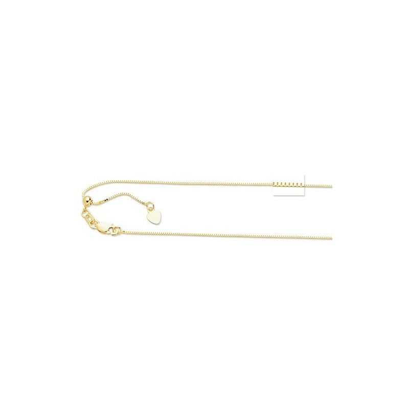 "10K 22"" Yellow Gold 0.85mm Shiny Classic 59327 1