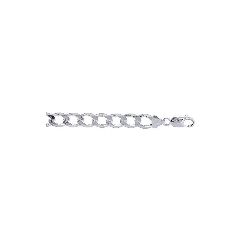 Sterling Silver 8.7 mm Wide Curb Chain 2 80672 1