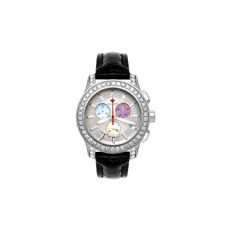 NEW! Men's Masterpiece Diamond Watch, 8.00 Ctw