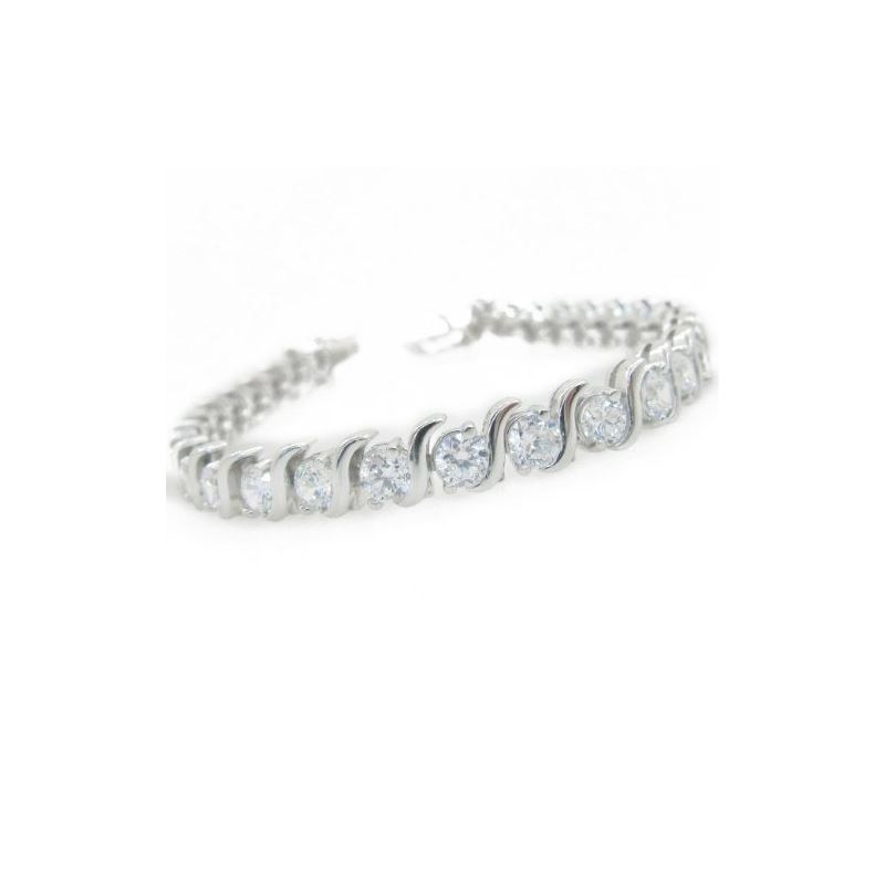 Ladies .925 Italian Sterling Silver roun 74080 1