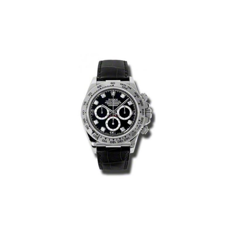 Rolex Watches  Daytona White Gold  Leath 54144 1