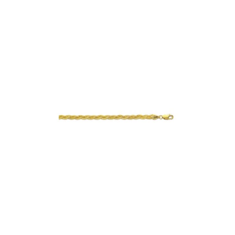 14K Yellow Gold 3.5mm wide Diamond Cut B 66823 1