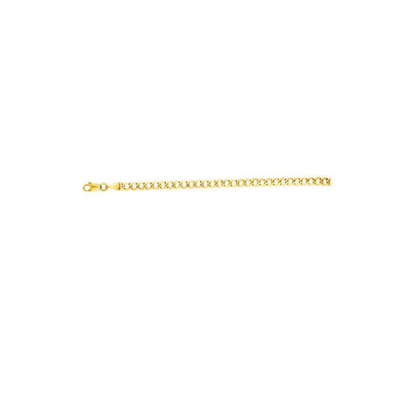 "14K Yellow Gold Light Curb Chain 24"" inc 69400 1