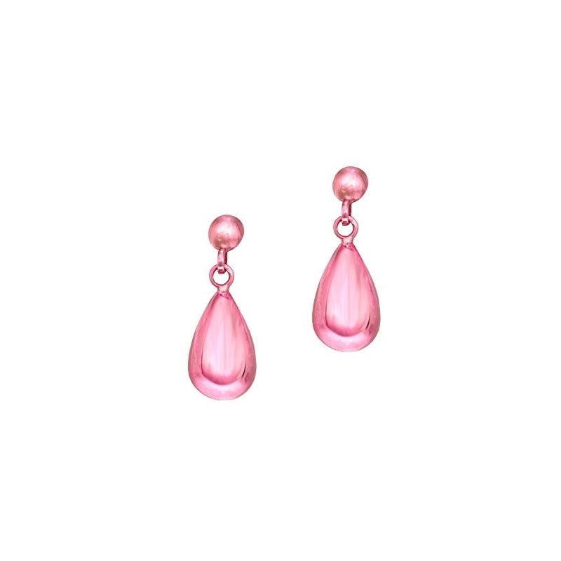 14K Pink Gold Ladies POST Earrings ER345 64469 1