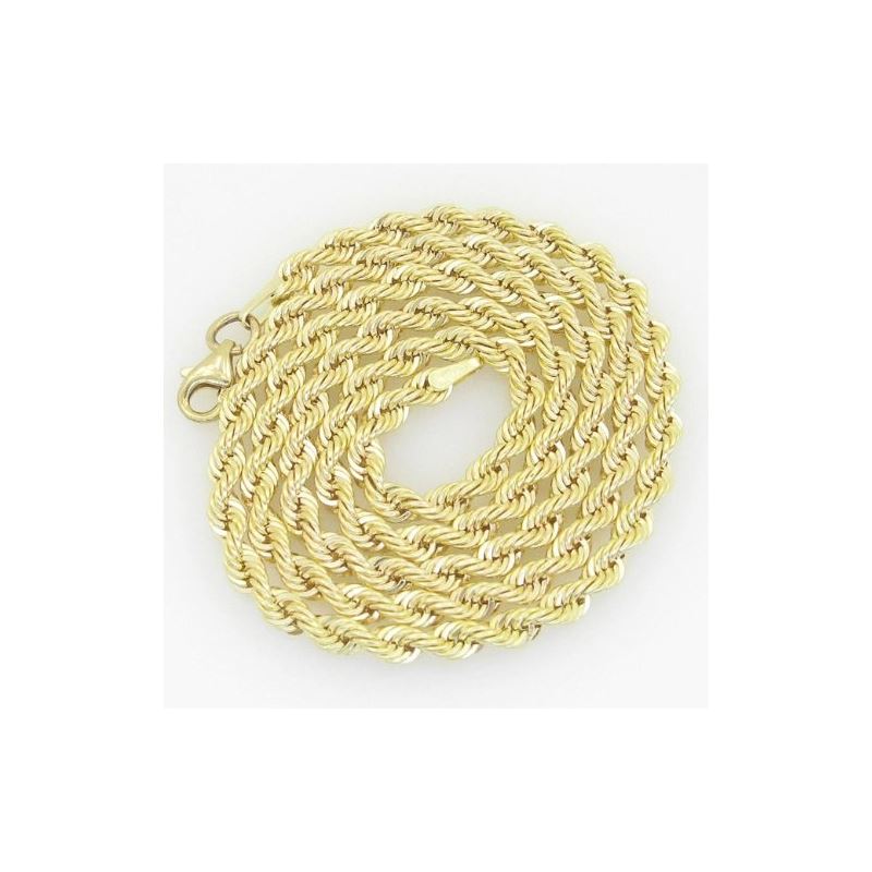 10K Yellow Gold rope chain GC11 61546 1