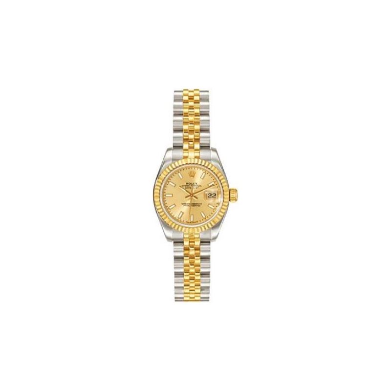 Rolex Oyster Perpetual Lady Datejust Lad 53722 1